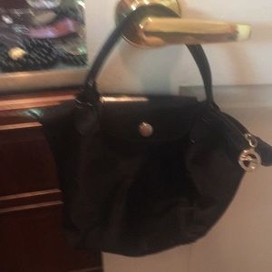 Long champ small black bag